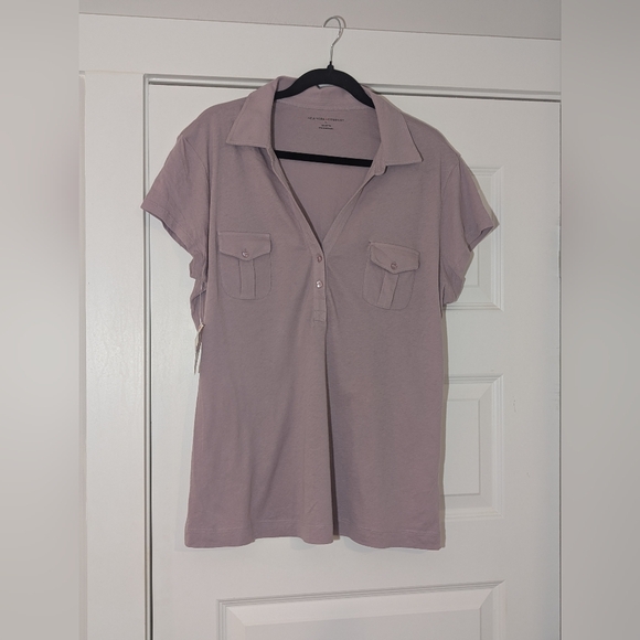 New York & Company Women's Lavender Top Size XL - Picture 3 of 9